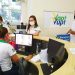 Atendimento presencial em unidade do Vapt Vupt do Governo de Goiás com protocolos sanitários para combate da covid-19 | Foto: Divulgação