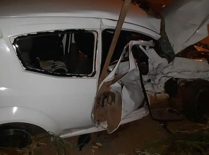 Ford Ka após colisão no Village Santa Rita - Foto: Dict