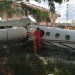 Avião caiu no Aeroporto da Pampulha, em Belo Horizonte | Foto: Corpo de Bombeiros