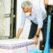Governador de Goiás, Roanldo Caiado recebe doses de vacina contra a covid-19 | Foto: André Sadi