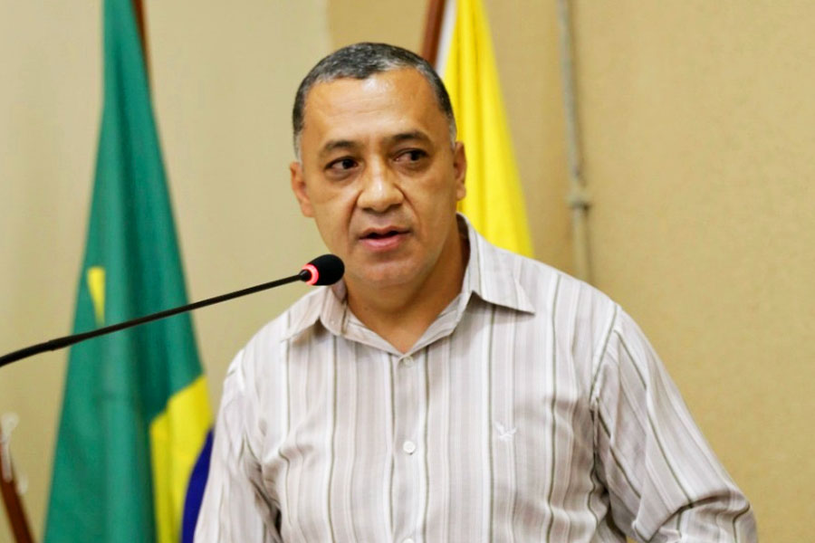 Presidente da Associação dos Guardas Civis do Estado de Goiás (AGC-GO), Jeferson Monteiro Santana, mais conhecido como Comandante Santana | Foto: Marcelo Silva