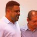Ronaldo Nazário e João de Deus | Foto: Reprodução