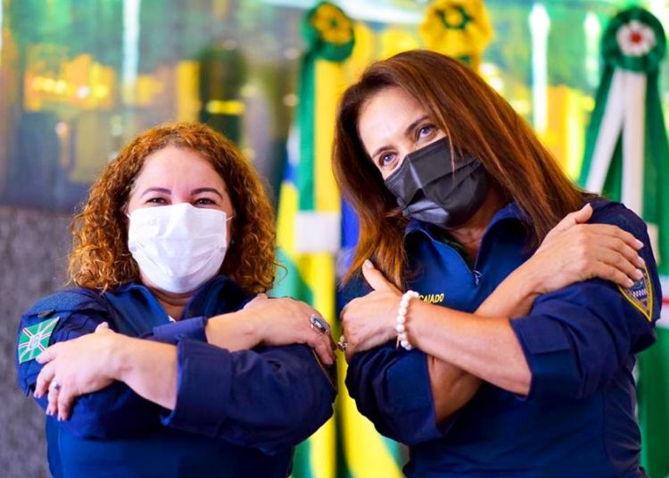 Thelma Cruz e Gracinha Caiado | Foto: Reprodução