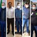 André, Diony, Leandro, Gleison, Gilsão, Panda e Isaac | Foto: Montagem