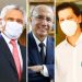 Ronaldo Caiado, Henrique Meirelles e Daniel Vilela | Foto: Montagem