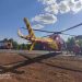 Bombeiros prestam socorro à vítima de acidente, na BR-153 | Foto: CBMGO