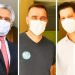 Ronaldo Caiado, Gustavo Mendanha e Daniel Vilela | Foto: Montagem