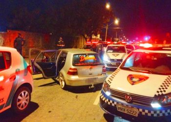 Fiscalização de Aparecida apreende carros com som automotivo | Foto: Divulgação / Secom