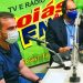 Gustavo Mendanha em entrevista para rádio local de Itapaci | Foto: Folha Z