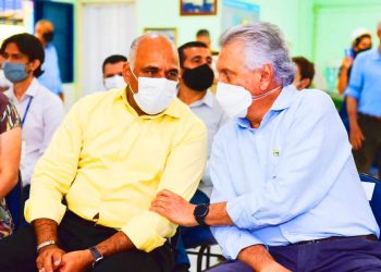 Rogério Cruz e Ronaldo Caiado | Foto: Júnior Guimarães