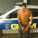 Assaltante foi detido pela GCM em Aparecida | Foto: Divulgação / GCM