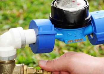 Blouqeador de ar instalado em medidor de água | Foto: Reprodução