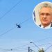 Governador Ronaldo Caiado chega a Aparecida de helicóptero | Foto: Folha Z