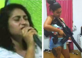 Hello Kitty, a cantora evangélica que se tornou traficante | Foto: Reprodução