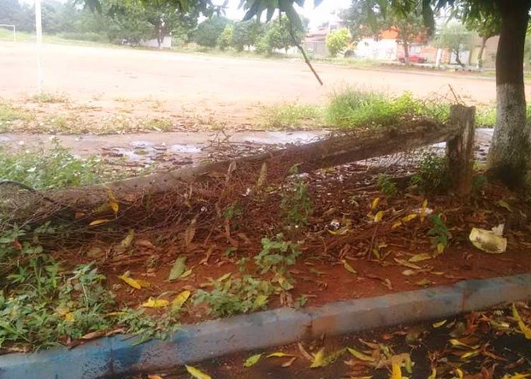 Prefeitura de Goiânia tem de indenizar pais de menino morto ao ser atingido por poste em campo de futebol | Foto: Reprodução