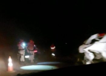 Perseguição e troca de tiros encerrou-se na proximidades da praça de pedágio da Triunfo Concebra | Foto: Divulgação