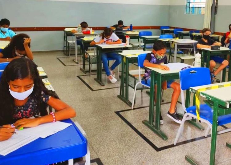 Volta às aulas presenciais na rede estadual de Goiás | Foto: Divulgação/ Seduc
