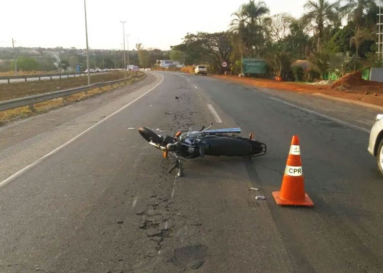 Acidente na GO-070, em Goiânia | Foto: Divulgação / DICT