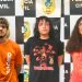 Enzo Jacomini, Jeferson Rodrigues e Raíssa Borges foram presos suspeitos de matar jovem de 18 anos em Goiânia | Foto: Divulgação / PCGO
