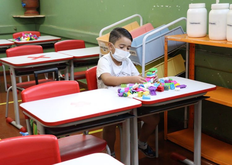 Volta das aulas em Goiânia | Foto: Divulgação/SME