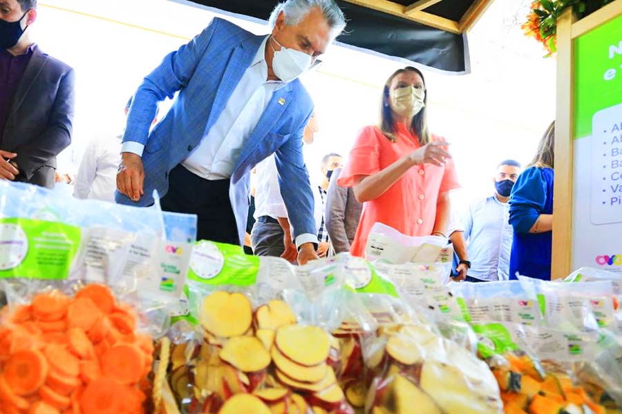 Caiado lança Programa NutreBem para ampliar segurança alimentar de famílias em situação de vulnerabilidade social no Estado | Foto: Wesley Costa
