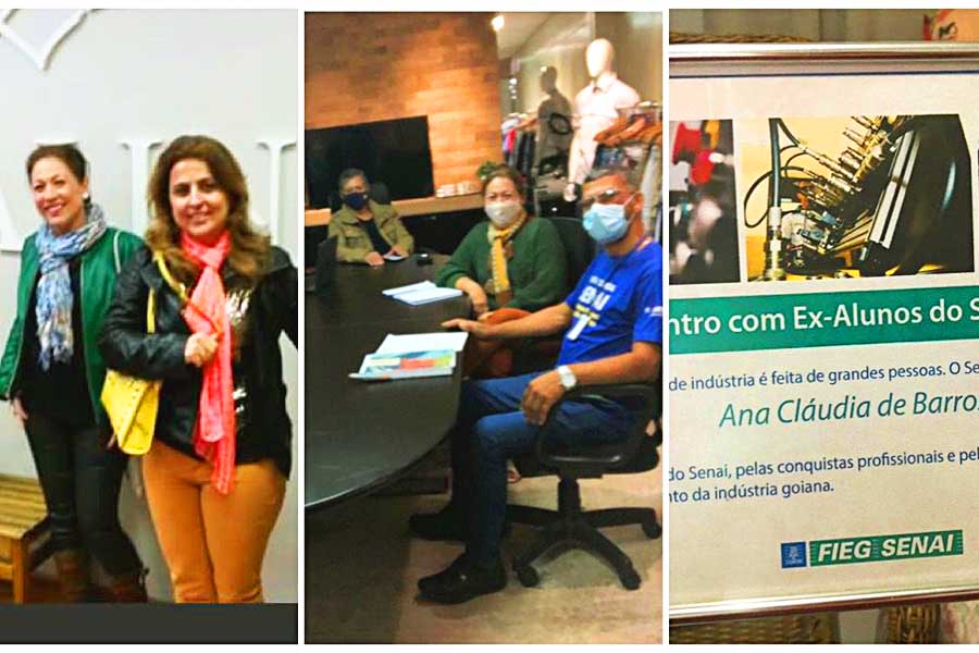 Ana Cláudia segura seu diploma e revive dois momentos: visita técnica a Santa Catarina e coordenação de equipe na indústria em que atua | Acervo Pessoal