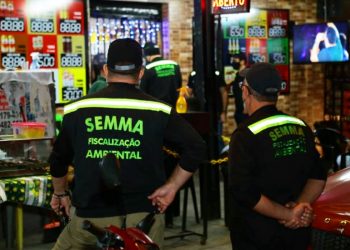 Fiscalização da Secretaria de Meio Ambiente (SEMMA) de Aparecida de Goiânia | Foto: Divulgação Secom