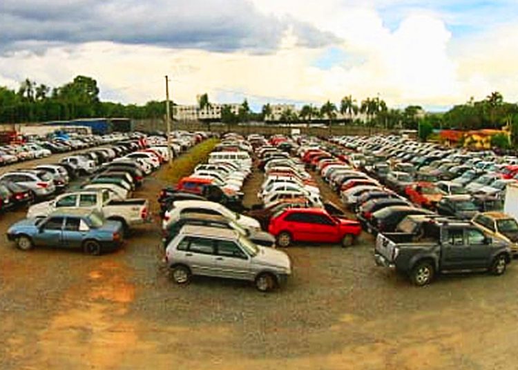 Carros que irão a leilão | Foto: Divulgação