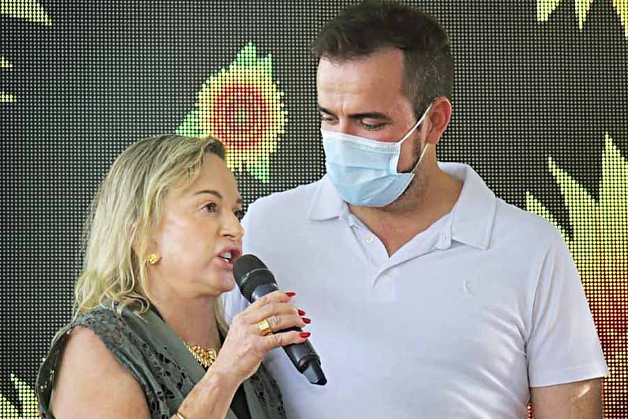 Magda Moffato e Gustavo Mendanha | Foto: Reprodução