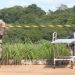 Local onde corpo foi encontrado em UPA Itaipu | Foto: Reprodução/ TV Anhanguera