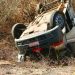 Acidente com van que carregava parte da banda de Gusttavo Lima na Paraíba | Foto: Reprodução