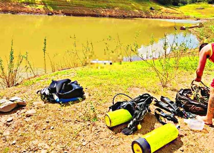 Adolescente de 17 anos morreu no Lago Corumbá, em Caldas Novas | Foto: Divulgação / CBMGO