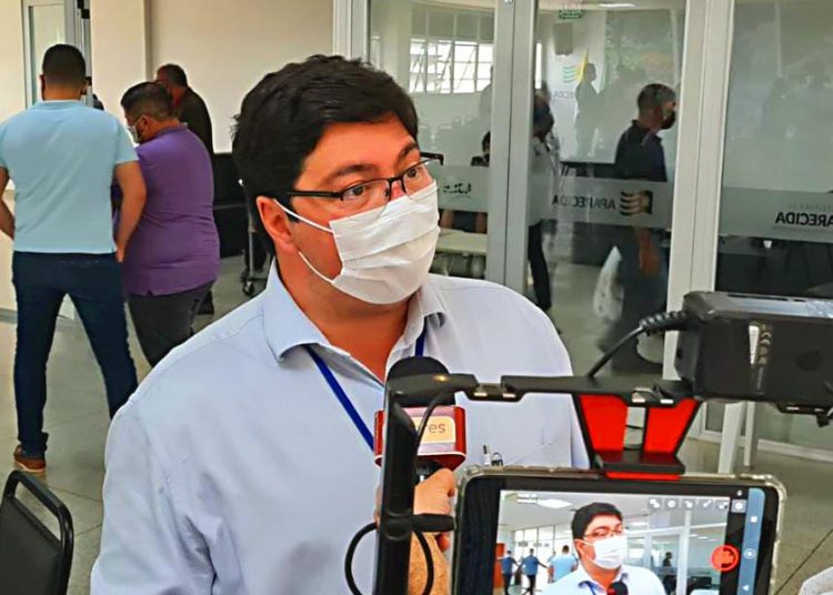 André Rosa em entrevista | Foto: Folha Z