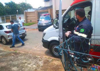 Homem foi vítima de tentativa de homicídio na Vila Brasília, em Aparecida de Goiânia | Foto: Leitor / FZ