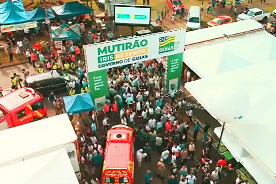 Mutirão Iris Rezende Governo de Goiás | Foto: Divulgação