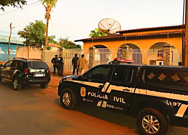 Operação da Polícia Civil de Goiás (PCGO) | Foto: Ilustrativa