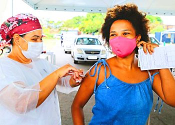 Vacina contra covid-19 em Aparecida de Goiânia | Foto: Enio Medeiros