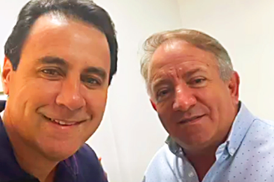 Veter Martins e Vilmar Mariano | Foto: Reprodução