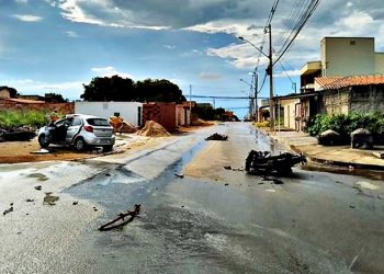 Acidente no Garavelo, em Aparecida de Goiânia | Foto: Divulgação / PCGO