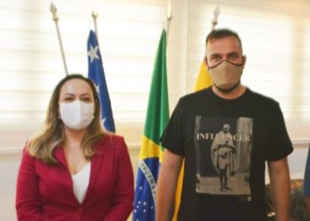Adriana Accorsi e Gustavo Mendanha | Foto: Reprodução