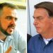 Gustavo Mendanha e Jair Bolsonaro | Foto: Montagem / Folha Z