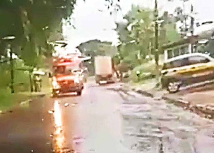 Homem teve mal súbito e morreu durante percurso prático do Detran em Aparecida de Goiânia | Foto: Reprodução