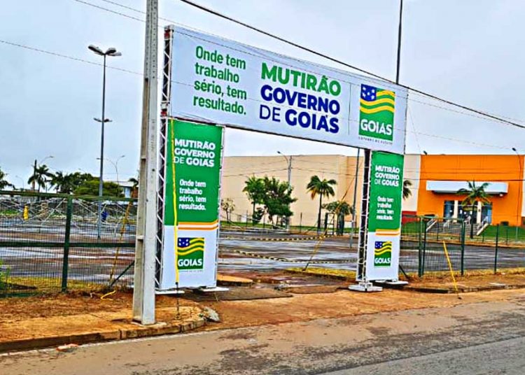 Mutirão do Governo de Goiás | Foto: José Alves / Folha Z