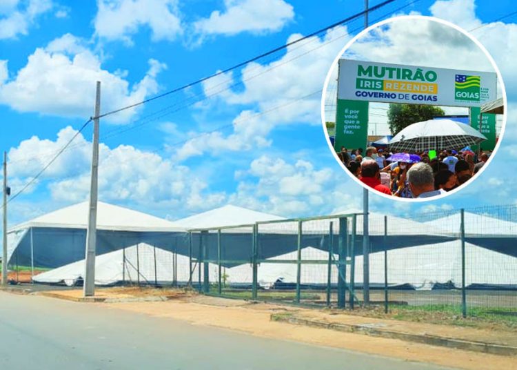 Governo de Goiás suspendeu mutirão em Aparecida por conta do aumento de casos de influenza e covid-19 | Foto: José Alves / Folha Z