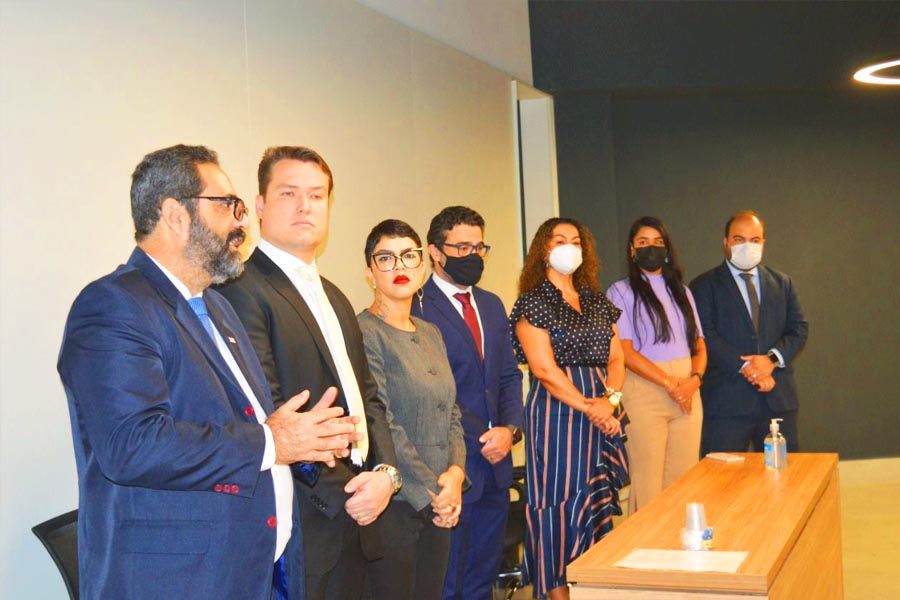 Cerimônia de transição na OAB Aparecida para gestão 2022/2024 | Foto: Reprodução
