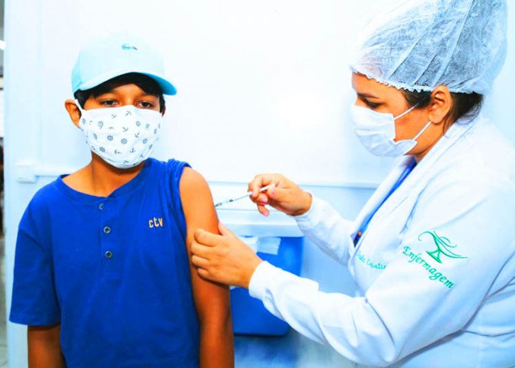 Aparecida vacina crianças contra covid-19 | Foto: Enio Medeiros