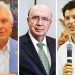 Ronaldo Caiado, Henrique Meirelles e Daniel Vilela | Foto: Montagem