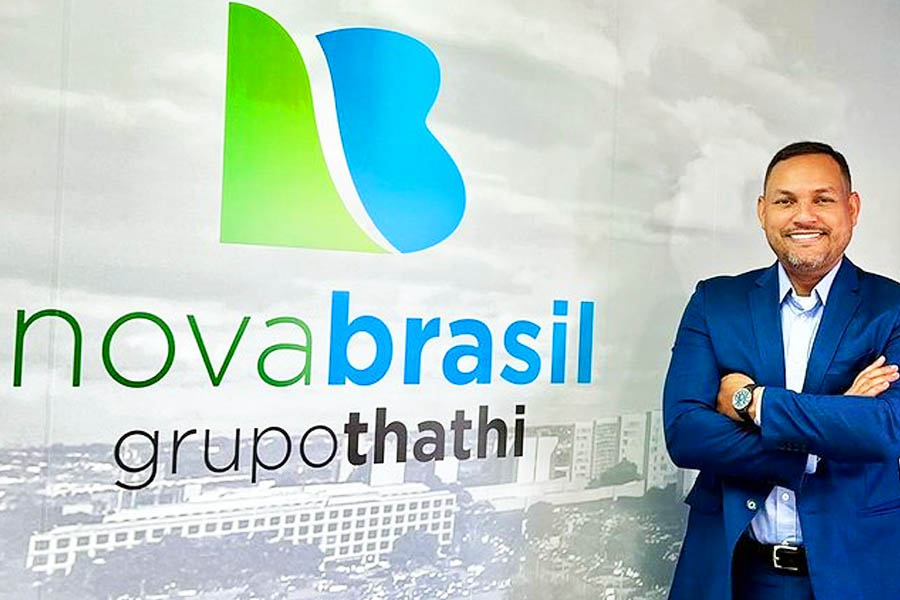 Marcos Silva na Rádio Nova Brasil, no DF | Foto: Reprodução