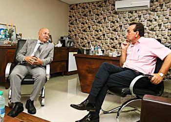 Professor Alcides e Pastor Romeu Ivo, da Igreja Esperança | Foto: Divulgação