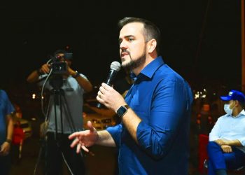 Gustavo Mendanha em evento | Foto: Divulgação